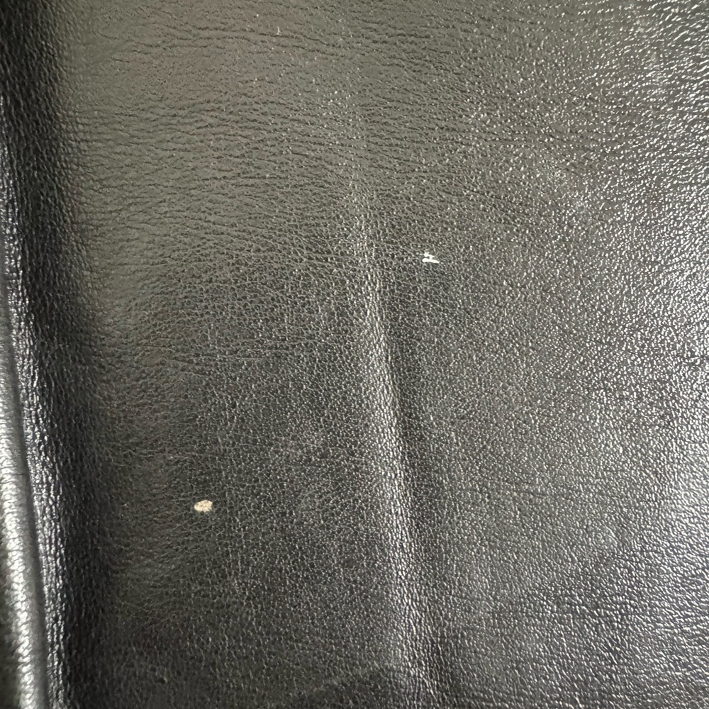 42 Tall Black Leather Vest | The Leather Shop Brand - Picture 7 of 10